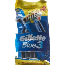 Gillette Blue 3 Smooth Disposable razors 6 pieces