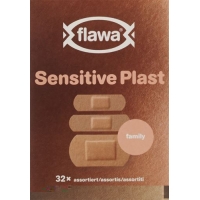 Flawa Sensitive Plast Assortiert 32 Stück