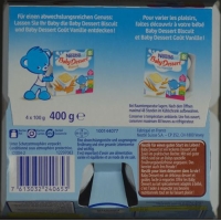 Nestlé Baby Dessert Choco 8 Monate 4x 100g