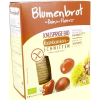 Blumenbrot Kastanien-Schnitten Bio 150g
