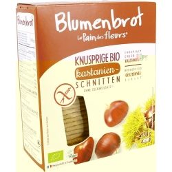 Blumenbrot Kastanien-Schnitten Bio 150g