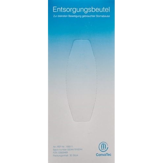 Convatec Entsorgungsbeutel 30x50cm Schwarz 30 Beutel buy online