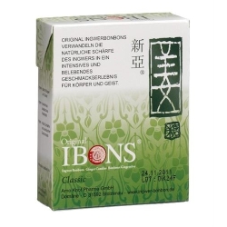 Piniol Ingwer Bonbon Original Box 60g
