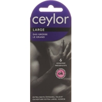 Ceylor Large condoms with reservoir 6 pieces