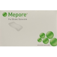 Mepore Wundverband 15x9cm Wundki 10x5cm (n) 50 Stück