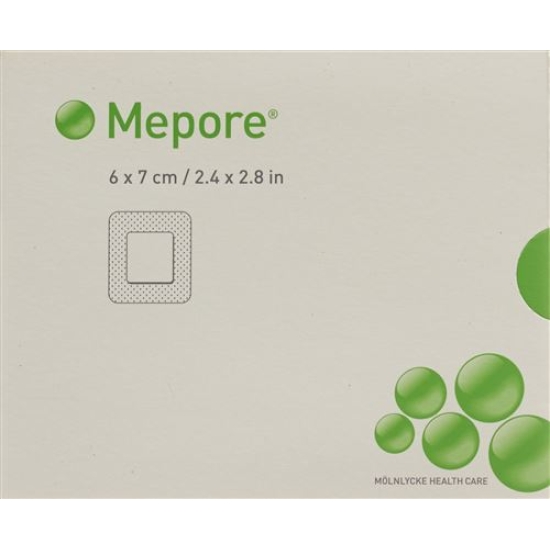 Mepore Wundverband 7x6cm Wundki 4x3cm Steril 60 Stück buy online