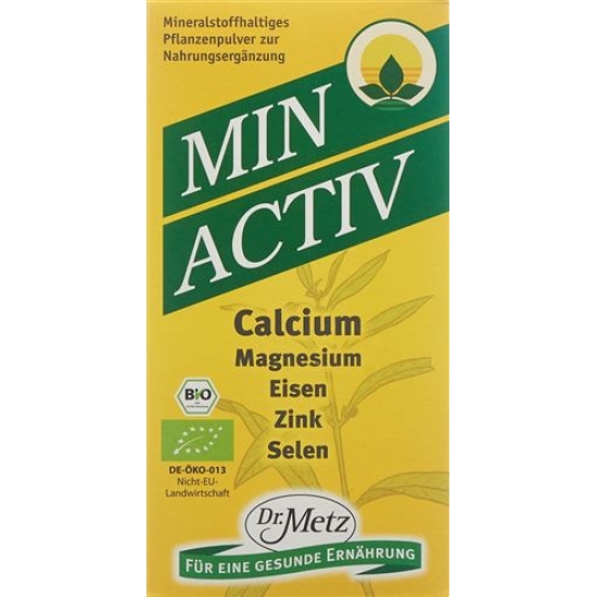 Dr. H. Metz Minactiv Pflanzenpulver 250g buy online