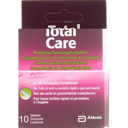 Total Care Proteinentfernungstabletten 10 Stück