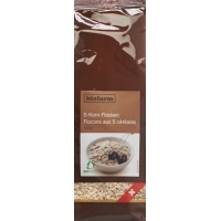 Biofarm 5 Korn Flocken Knospe Sack 5kg