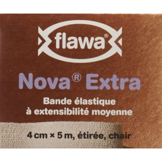 Flawa Nova Extra Short-Stretch Bandage 4cmx5m Skin-Coloured buy online