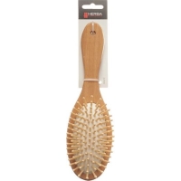 Herba Haarbürste M Holzstift Oval Buchenholz FSC