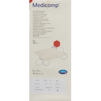 Medicomp Vlieskompressen 5x5cm 4-fach 30g/m2 75x 5 Stück
