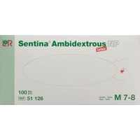 Sentina Untersuchungshandschuhe Grösse M Ungepudert 100 Stück