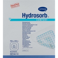 Hydrosorb Comfort Hydrogel 12.5x12.5cm Steril 5 Stück