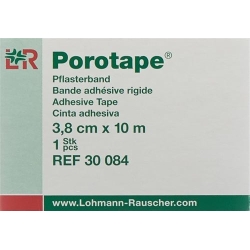 Porotape Pflasterband 10mx3.8cm Unelast 12 Stück