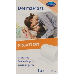 Dermaplast Gauze Bandage Fixed-Edged 10mx8cm