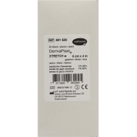 Dermaplast STRETCH elastic gauze bandage 6cmx4m white 20 pcs