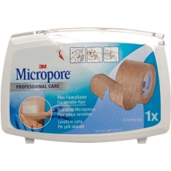 3M Micropore Vlies Heftpfl M Disp 25mmx5m Hf (n)
