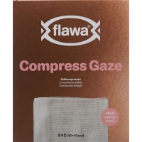 Flawa Gazin Mullkompressen Steril 10x10cm 5x 2 Stück