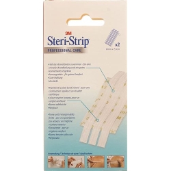 3M Steri Strip 6x75mm Weiss Verstärkt 50x 3 Stück