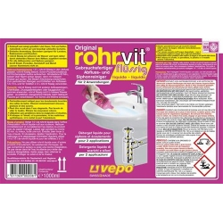 Rohrvit Ablaufreiniger Liquid 10L