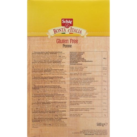 Schär Penne Glutenfrei 500g buy online