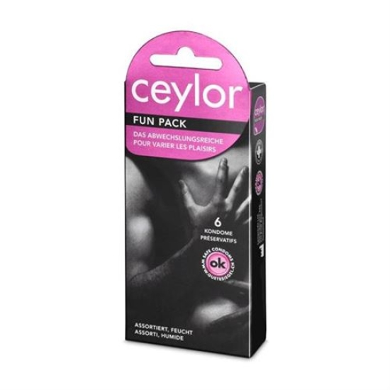 Ceylor Fun Pack condoms with reservoir 6 pieces buy online
