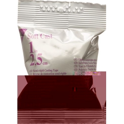 3M Scotchcast Softcast 2.5cmx1.8m Weiss 10 Stück