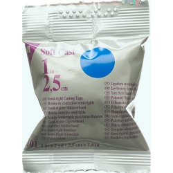 3M Scotchcast Softcast 2.5cmx1.8m Blau 10 Stück
