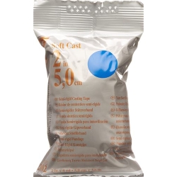 3M Scotchcast Softcast 5cmx3.65m Blau 10 Stück