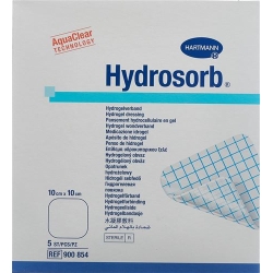 Hydrosorb Hydrogel Verband 10x10cm Steril 5 Stück