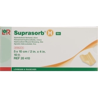 Suprasorb H Dünn Hydrokolloid Verband 5x10cm 10 Stück