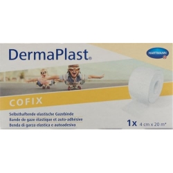 Dermaplast Cofix Gauze Bandage 4cmx20m White