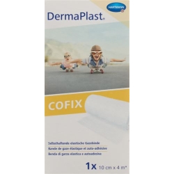 Dermaplast Cofix Gauze Bandage 10cmx4m White