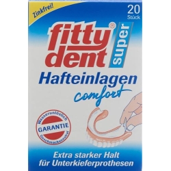Fittydent Super Hafteinlagen Comfort 20 Stück