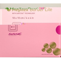 Mepilex Border Lite Silikonschaumv 10x10cm 5 Stück