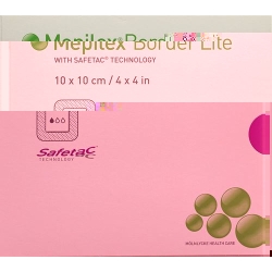 Mepilex Border Lite Silikonschaumv 10x10cm 5 Stück
