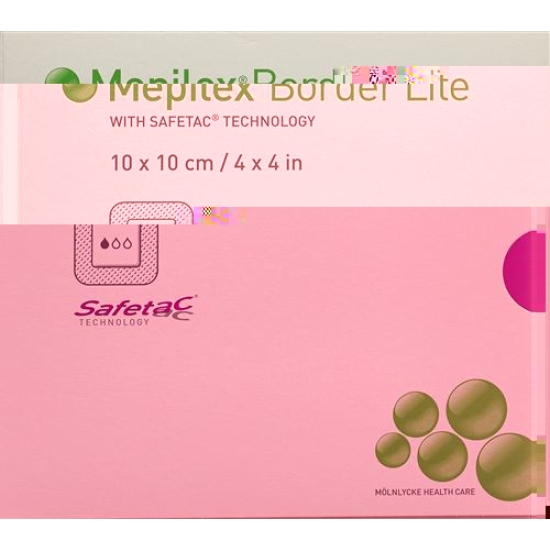 Mepilex Border Lite Silikonschaumv 10x10cm 5 Stück buy online
