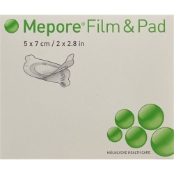 Mepore Film & Pad 5x7cm Oval 85 Stück