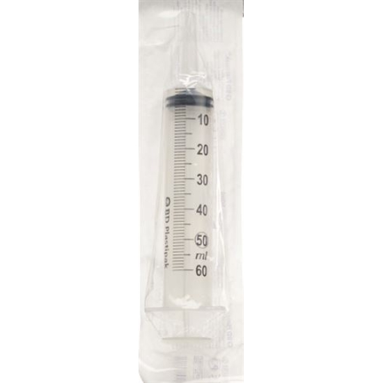 BD Plastipak Wund Blasenspritz 50/60ml 3-teilig 60 Stück buy online