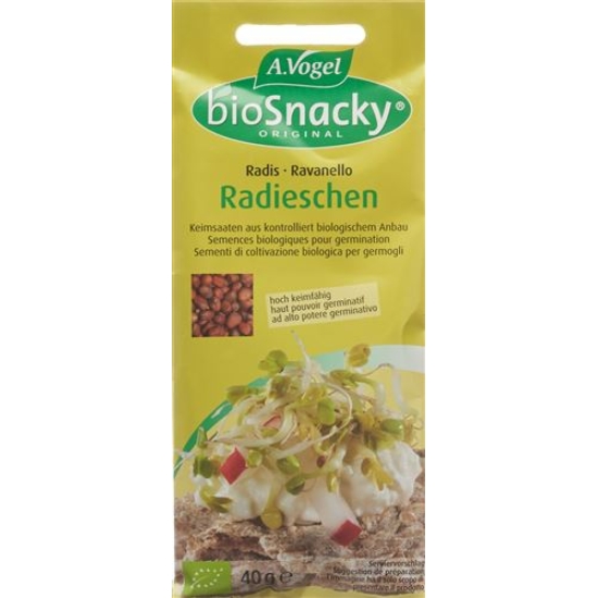 Biosnacky Samen Radieschen Bio 40g buy online
