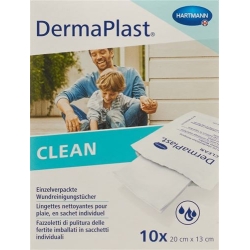 Dermaplast Clean Wundreinigungstücher 10 Stück