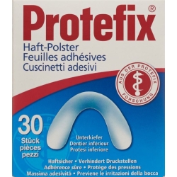 Protefix Haftpolster Unterkiefer 30 Stück