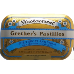 Grether’s Pastilles Blackcurrant Dose 110g
