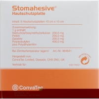 Stomahesive Hautschutzplatten 10x10cm 5 Stück