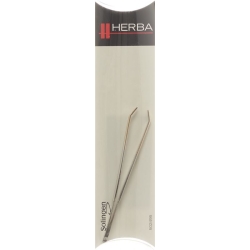 Herba Pinzette 7.5cm Goldspitze 5360
