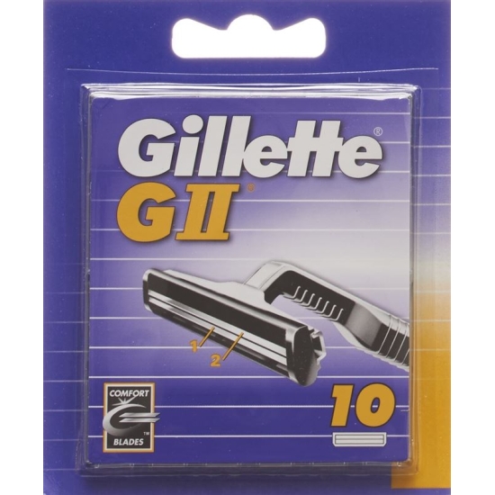 Gillette GII Ersatzklingen 10 Stück buy online