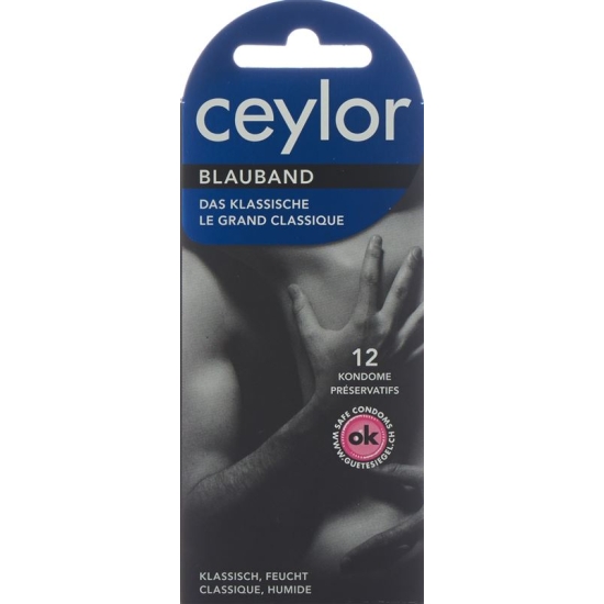 Ceylor Blue ribbon condoms with reservoir 3 pieces buy online