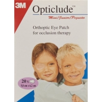 3M Opticlude Mini Augenpflaster 6x5cm 20 Stück