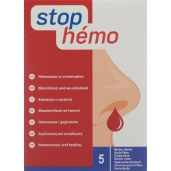 Stop Hemo Watte Steril Beutel 5 Stück